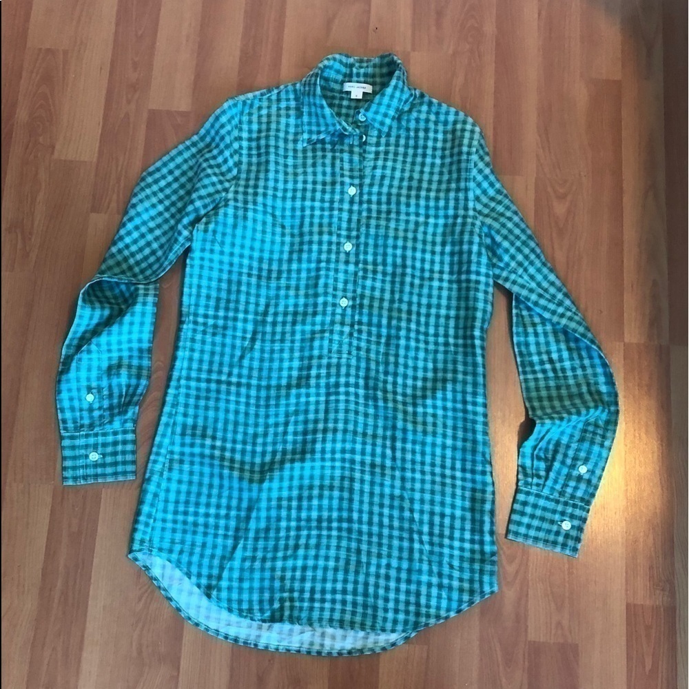 Marc Jacobs Long Sleeves Half Button Down Shirt